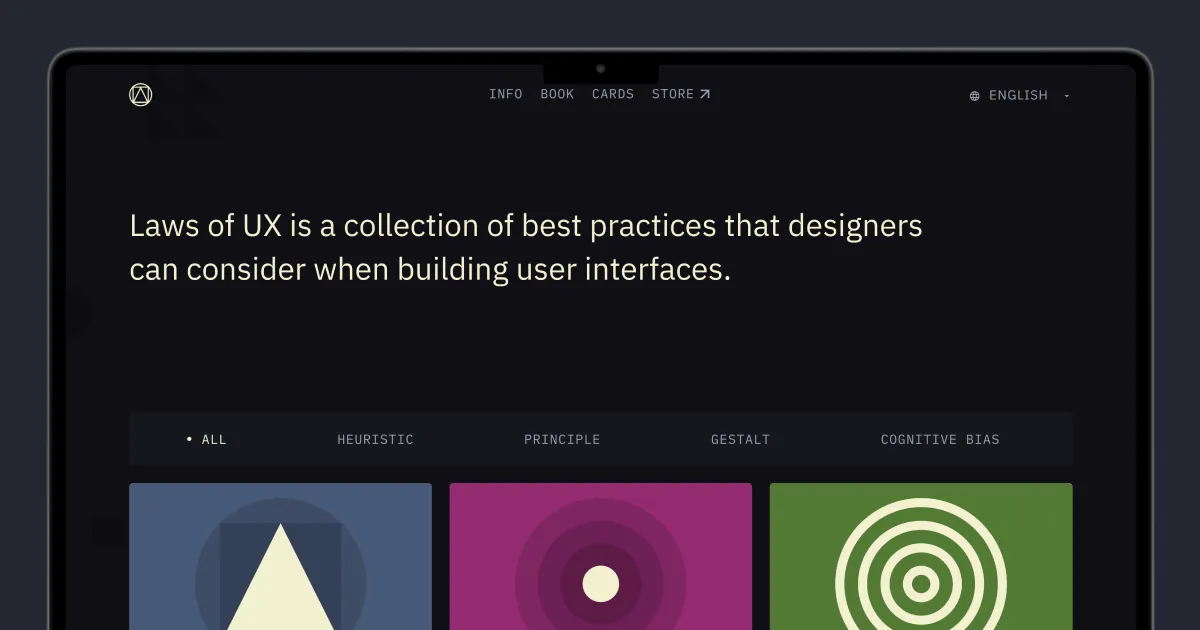 Laws of UX preview