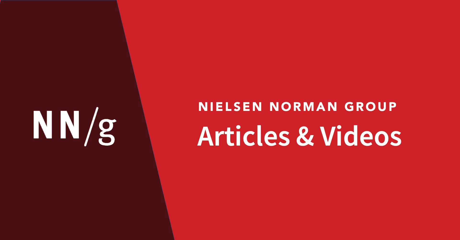 Nielsen Norman Group preview