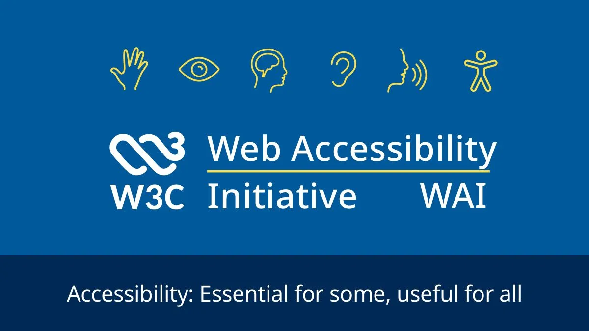 W3C — Web Accessibility Initiative preview